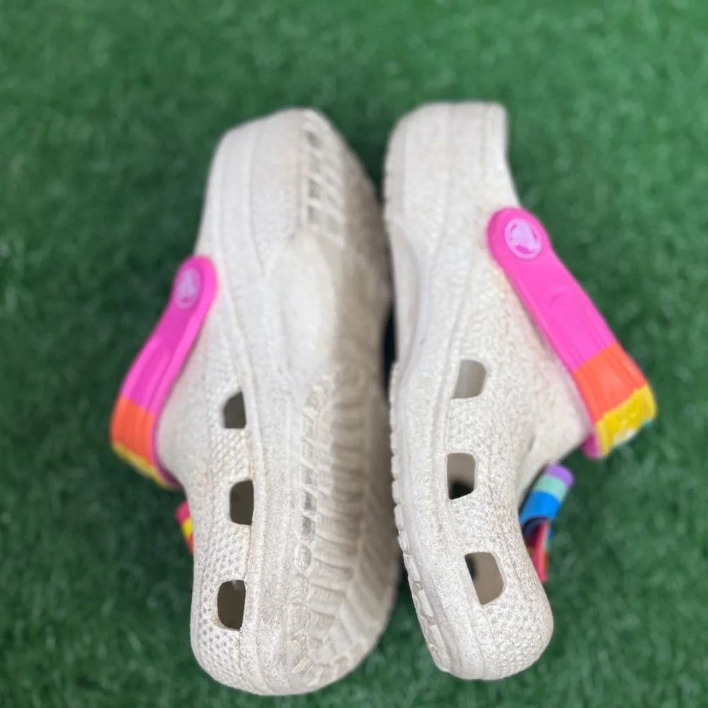 Crocs Colorful Kids Clogs with‎ Bows J-1
